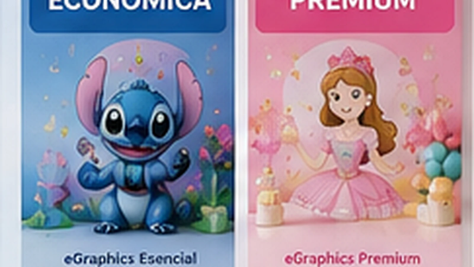 Línea económica de telas sublimadas infantiles
