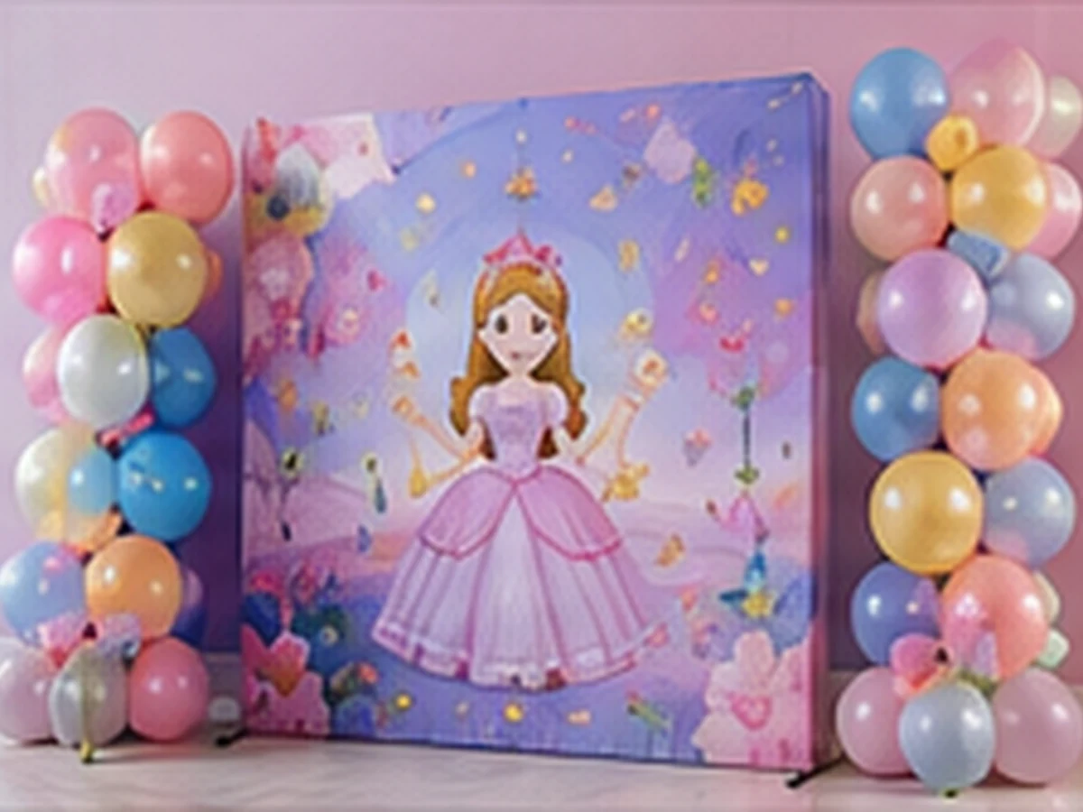 Funda recta para backdrop infantil