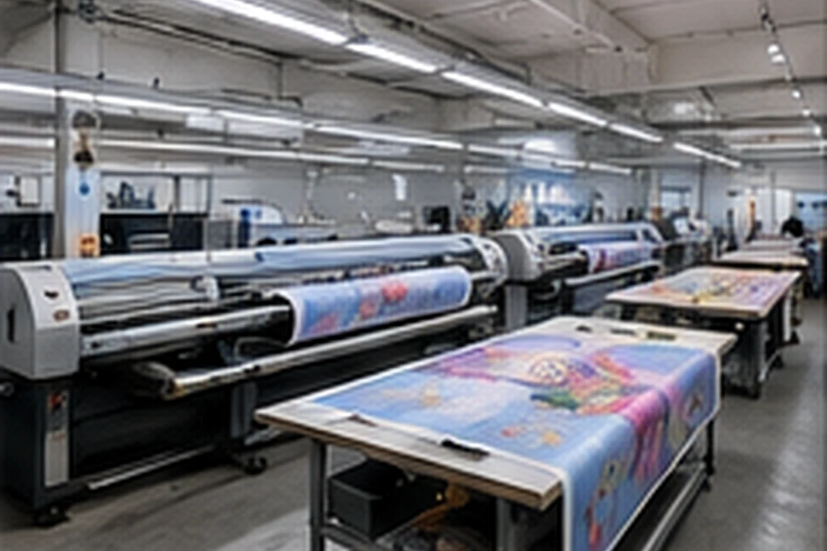 Taller de producción de telas sublimadas eGraphics
